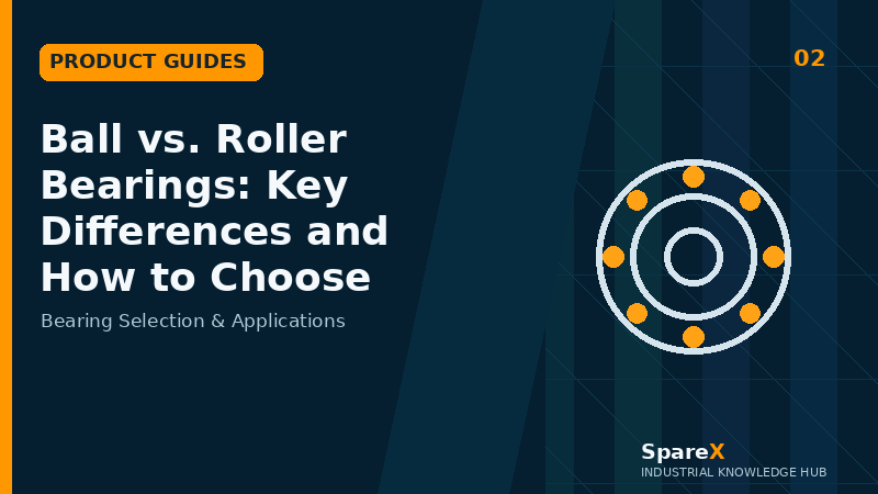 Ball vs. Roller Bearings: Key Differences and How to Choose - SpareX blog thumbnail