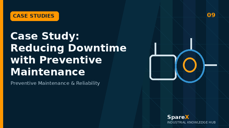 Case Study: Reducing Downtime with Preventive Maintenance - SpareX blog thumbnail