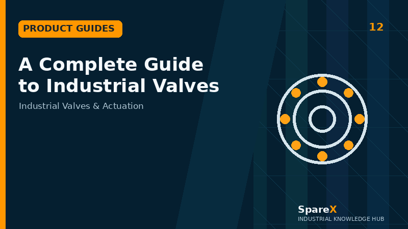 A Complete Guide to Industrial Valves - SpareX blog thumbnail